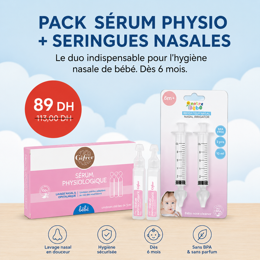 Pack Sérum Phy + Seringue Nasale