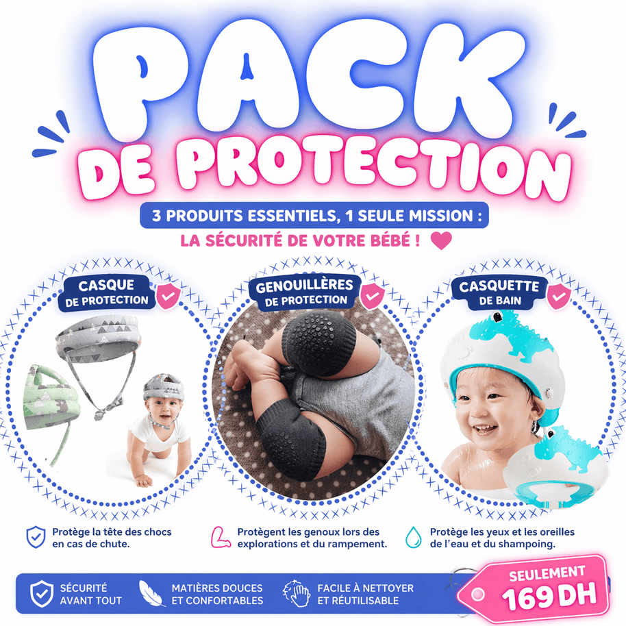Pack de Protection Bébé – Sécurité & Confort pour les Premiers Pas