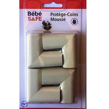 Protège Coins Mousse (4pcs) Bébé Safe - Blanc Elodis Sécurité Maison