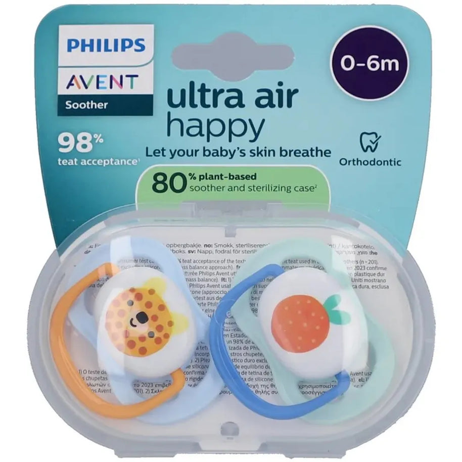 Sucettes Ultra Air 0-6 Mois – Philips Avent