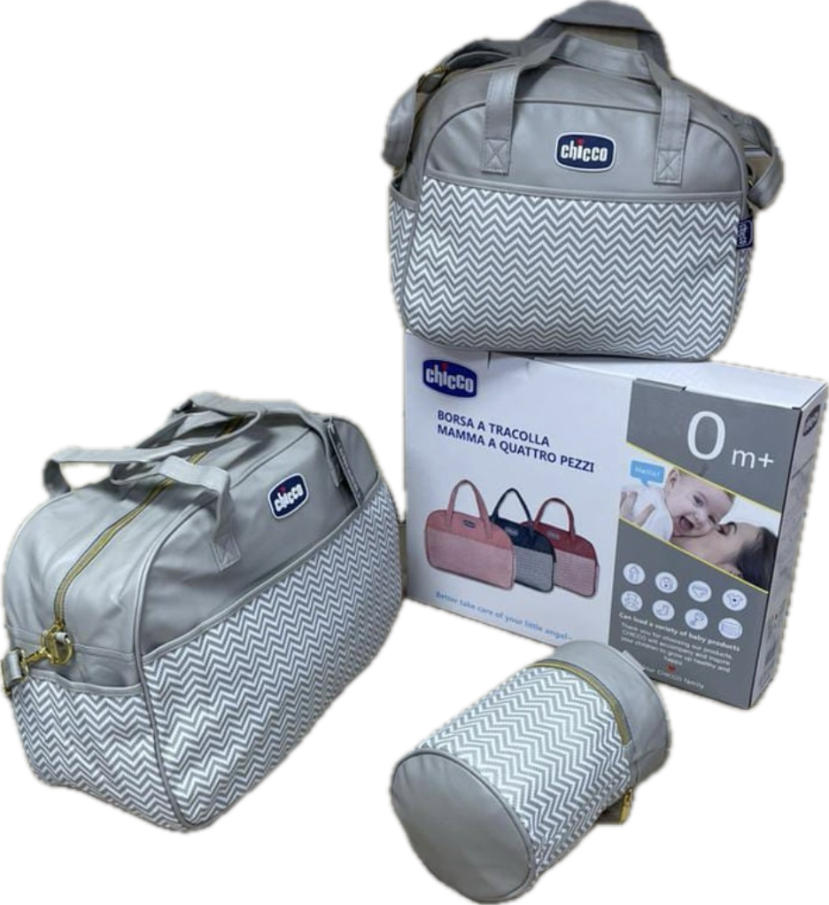 Sac à Langer Chicco avec Petit Sac + Porte-Biberon