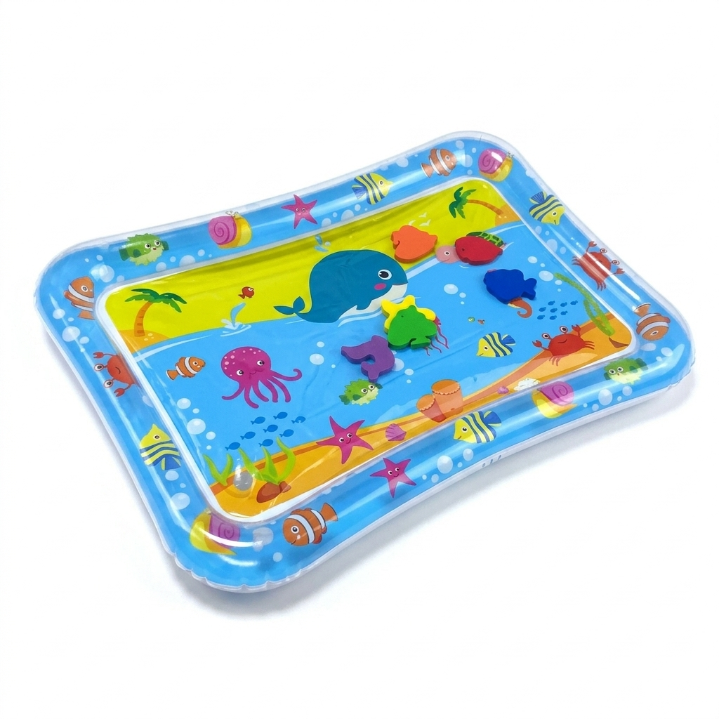 Tapis d'Éveil Sensoriel à Eau pour Bébé