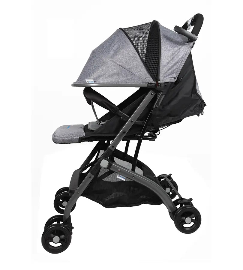 POUSSETTE VALISE GRIS – MON BÉBÉ - Bébé Shop Maroc