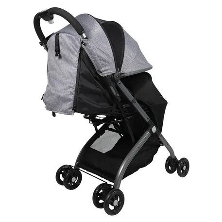 POUSSETTE VALISE GRIS – MON BÉBÉ - Bébé Shop Maroc