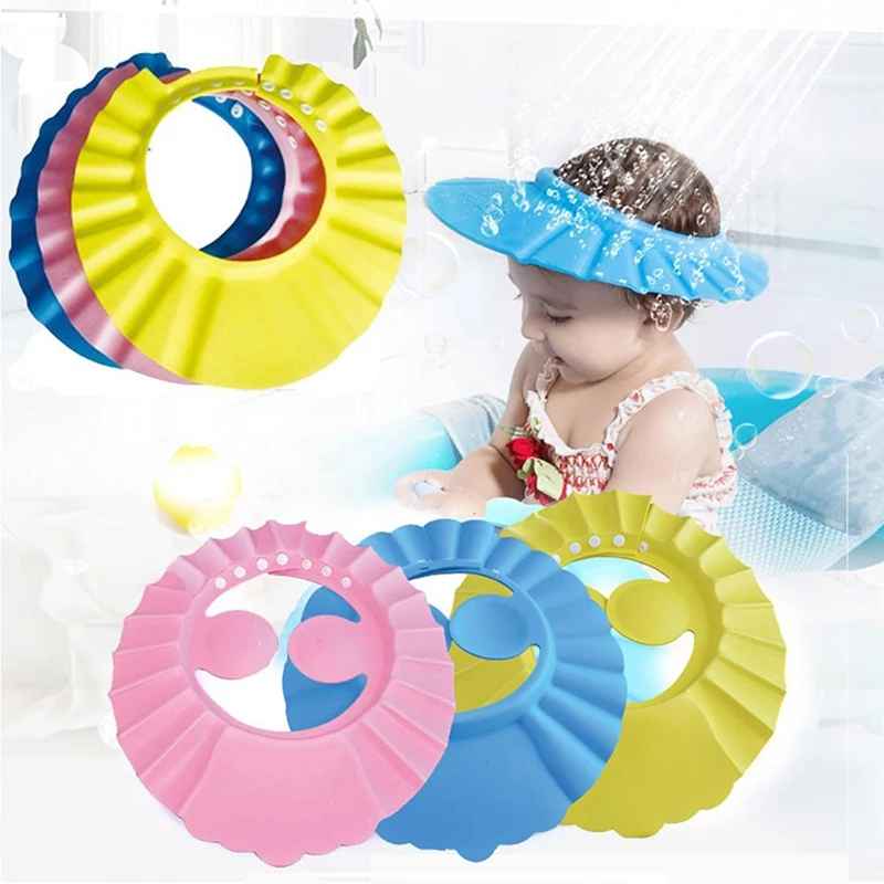 Visière de Bain Réglable pour Bébé - Protection Yeux et Oreilles