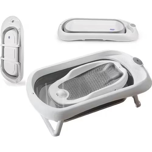 Ensemble Baignoire Pliable 4 Pièces – Baby Queenix - bebe maroc