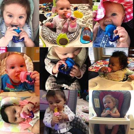 Tétine fruit en silicone sans Bpa pour bébé, 3 Tailles