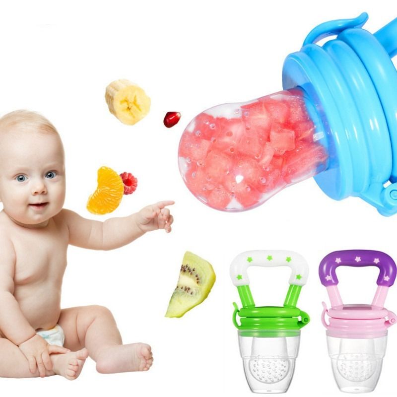 Tétine fruit en silicone sans Bpa pour bébé, 3 Tailles