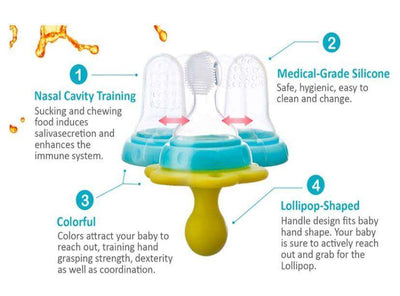 Farlin grip bite lollipops baby oral set