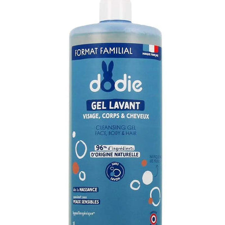 Gel Lavant 3en1 Flacon Pompe Dodie - 1L Dodie