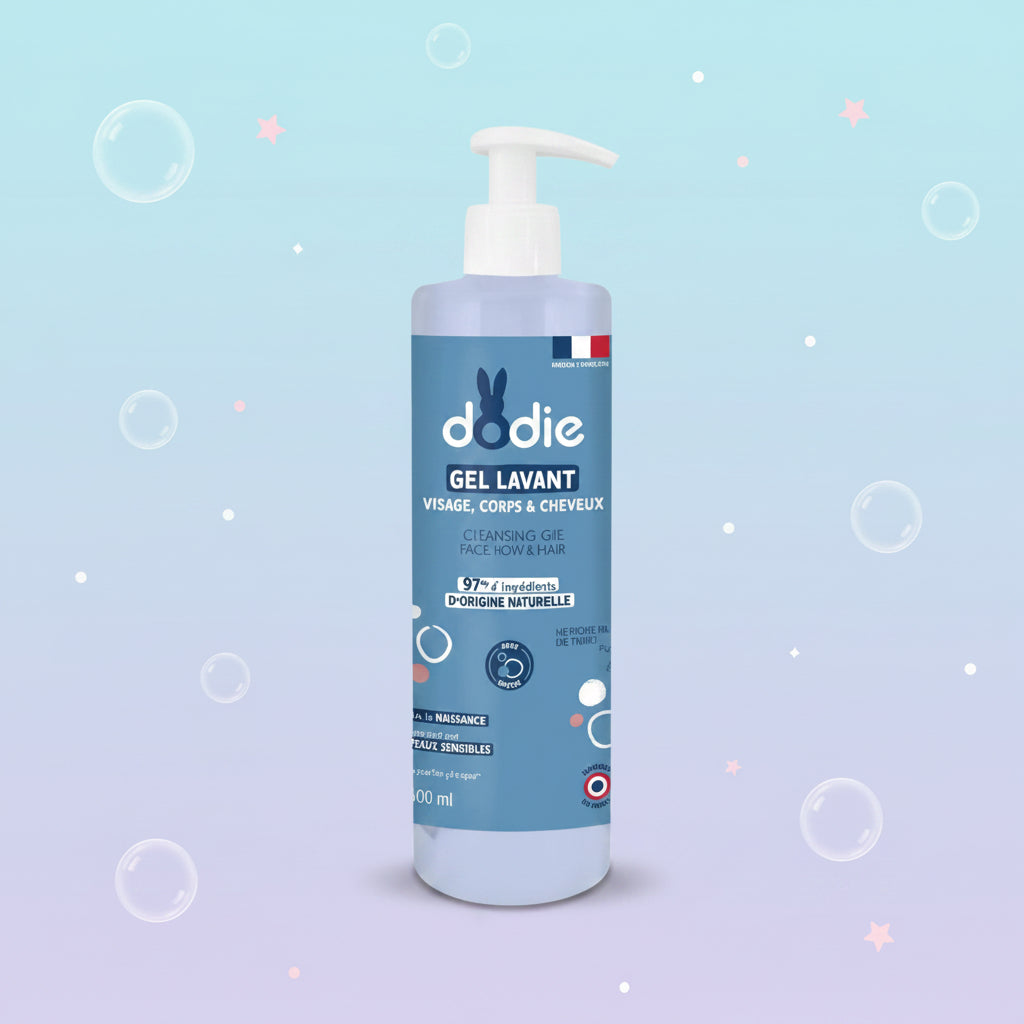 Gel lavant 3en1 flacon pompe Dodie - 500ml Dodie