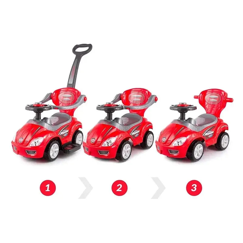 Baby Car 3 en 1 Musique + Lumière – Super Ride