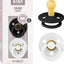 Lot de 2 Sucettes Bibs - Black/White