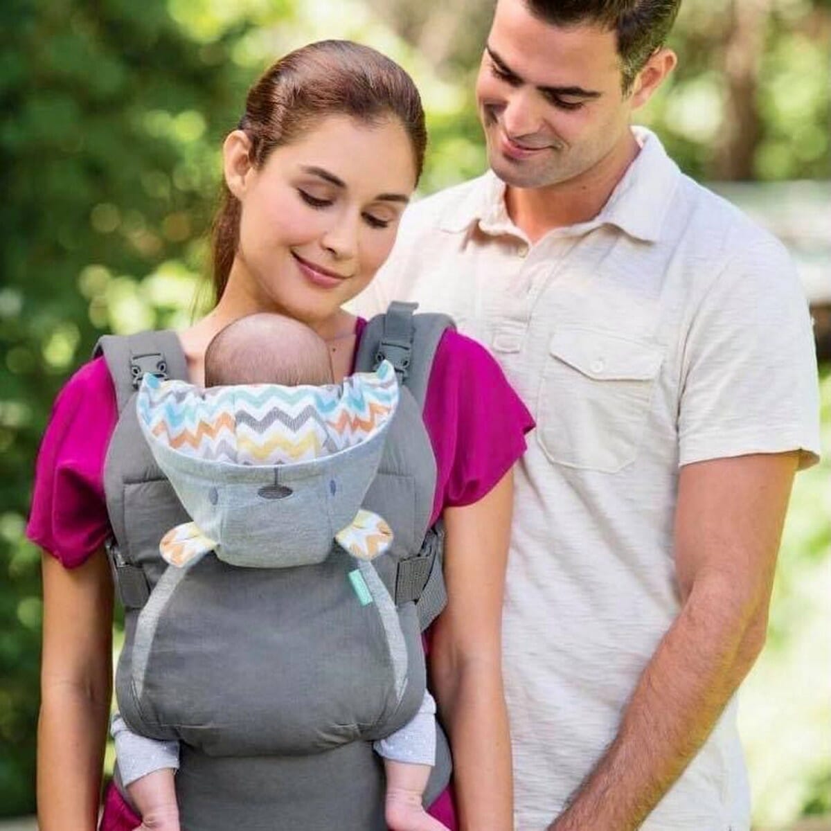 Infantino : Porte-Bébé Cuddle Up 4 position