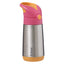 Gourde isotherme à paille B.box 350ml  - strawberry shake