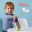 Gourde isotherme à paille B.box 350ml  - strawberry shake
