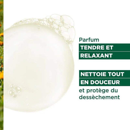 Klorane Bébé Gel lavant doux au Calendula apaisant - 500ml - Bébé Shop Maroc