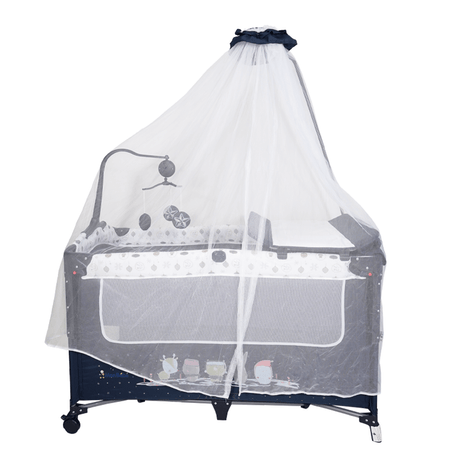 Lit parc cododo cocooning  Bleu - Bébé Shop Maroc