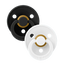 Lot de 2 Sucettes Bibs - Black/White