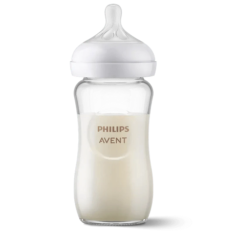 Philips avent biberon naturel 240ml en verre