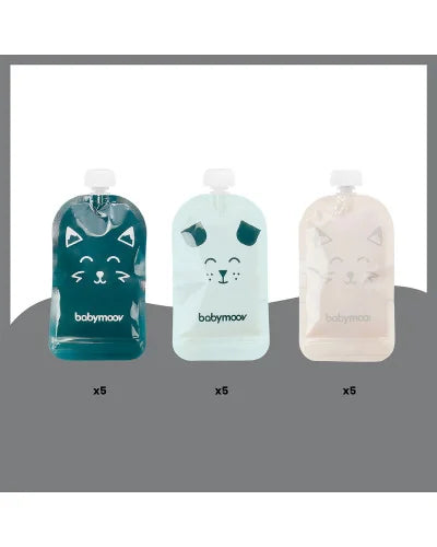 Robot cuiseur nutribaby (+) white +sac reutilisables x 15 Babymoov