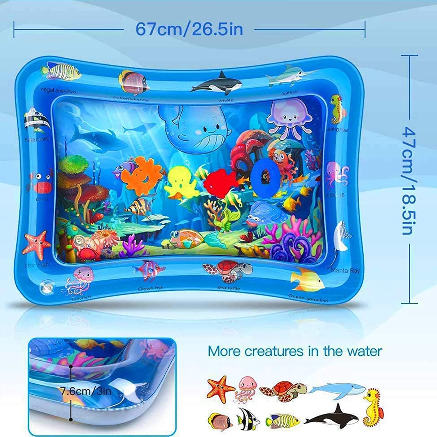 Tapis d'eau bébé Matelas Gonflable - Bébé Shop Maroc