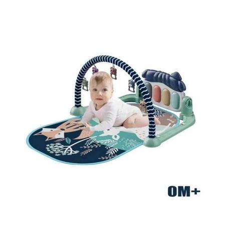 Tapis d'Éveil Musical avec Piano et Jouets Suspendus - Bébé Shop Maroc