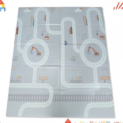 بساط لعب قابل للطي مصنوع من الفوم الممتص للصدمات، مقاس 200 × 180 سم: الخيار الأمثل لسلامة وراحة طفلك في المغرب