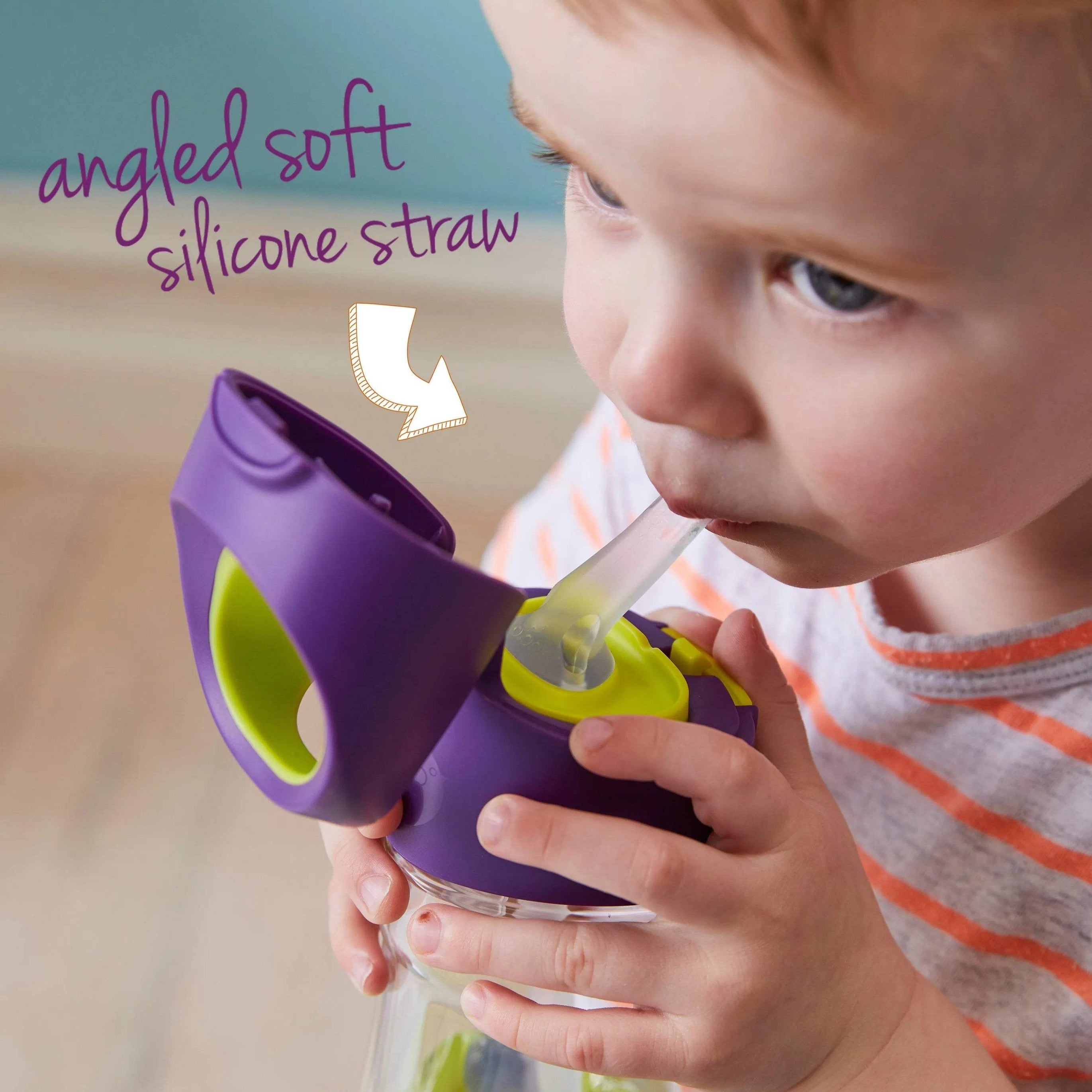 Gourde à paille B box Tritan™  -  lilac pop  450ml b.box